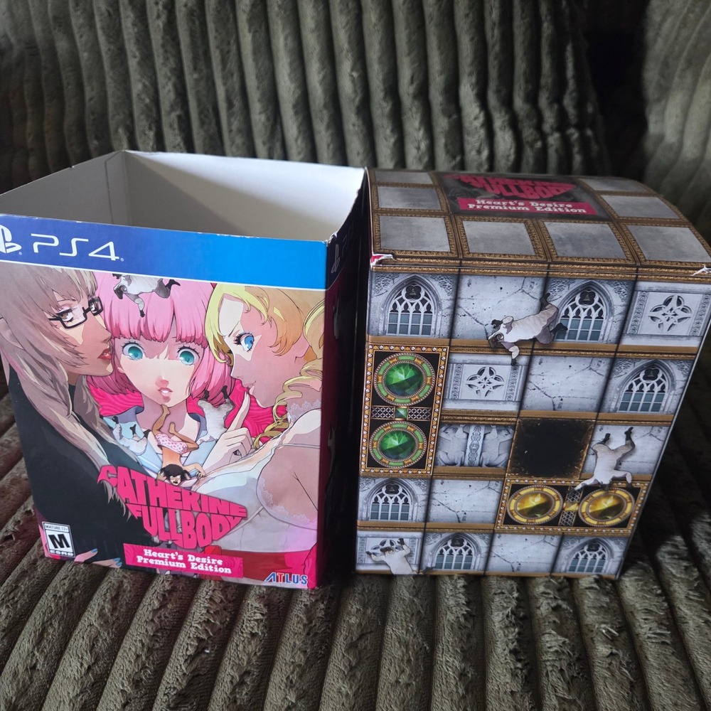 Catherine Full Body Hearts Desire Premium Edition PS4 Atlus Steelbook Sheep